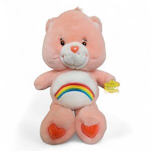 Vintage Cheer Bear Care Bears Sing-Along Talking Plush Toy 2003 VTG Play Along